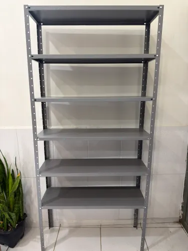 Estante aço 0,30x0,92x1,98 para armazenagem e estoque