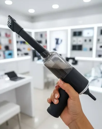 ASPIRADOR DE PÓ PARA CARRO - COMPACTO, POTENTE E PRÁTICO!