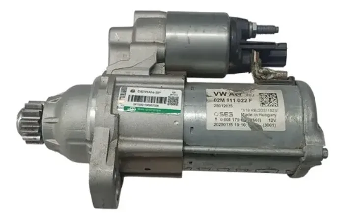 Motor de Partida Volkswagen Nivus GTS 1.4 T 2025/2026