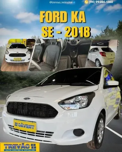 Ford KA 1.0 Se/se Plus Tivct Flex 5P 2018