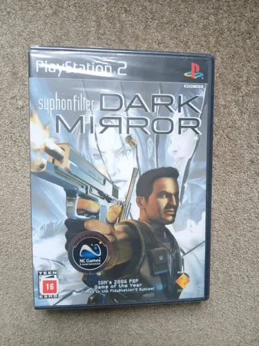 Jogo de PlayStation 2 SyphonFilter dark mirror Lacrado