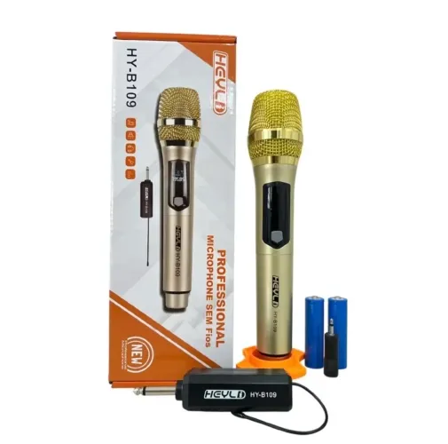 Microfone sem fio profissional