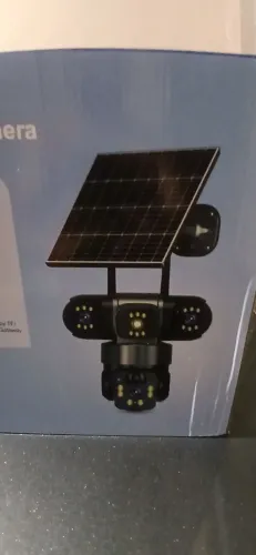 Câmeras com energia solar