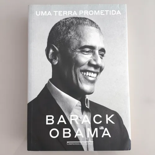 Livro "Uma Terra Prometida" - Barack Obama | Excelente Estado