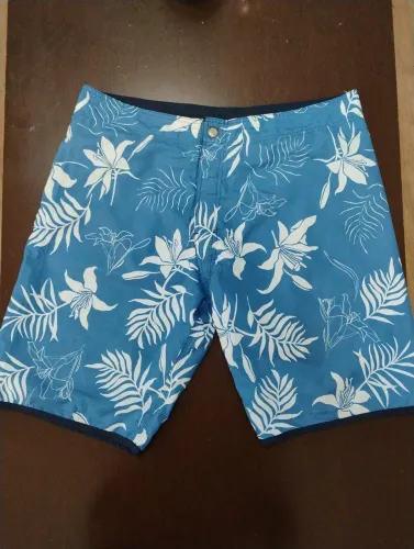 Shorts de Piscina Masculino Dupla Face