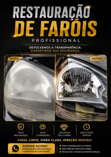 Restauração de farol premium