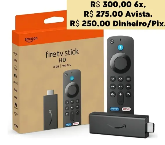Amazon Fire Tv Stick HD 8GB.