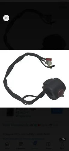 Kit chave punho luz e ignição partida royal enfield meteor 350 2026 aurora blue