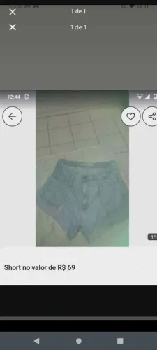 Short jeans feminino 