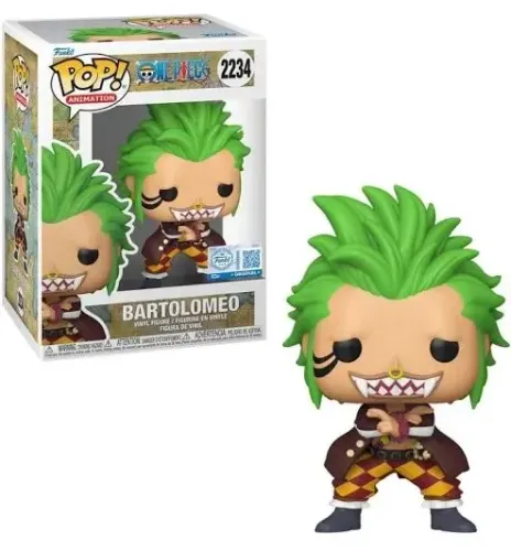 Funko Pop!  Exclusivo Animation Anime: One Piece Bartolomeo #2234