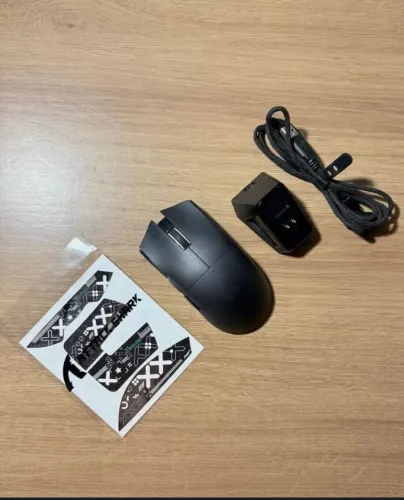 Kit 3 Mouse Attack Shark X11 Preto Novos Lacrados