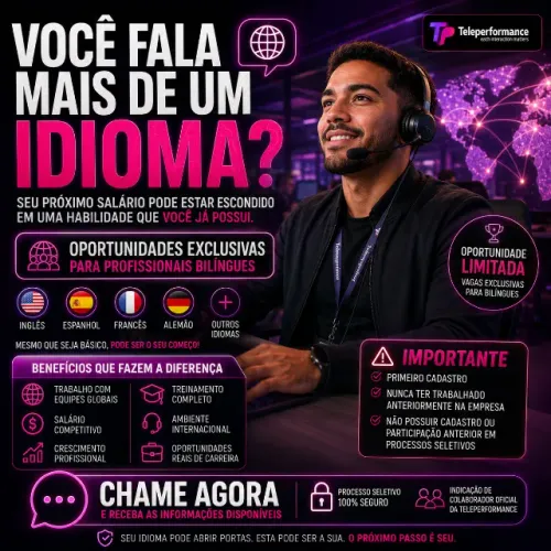 TEM UM SEGUNDO IDIOMA? VEJA ISSO!