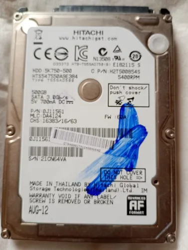 HD HITACHI 500GB