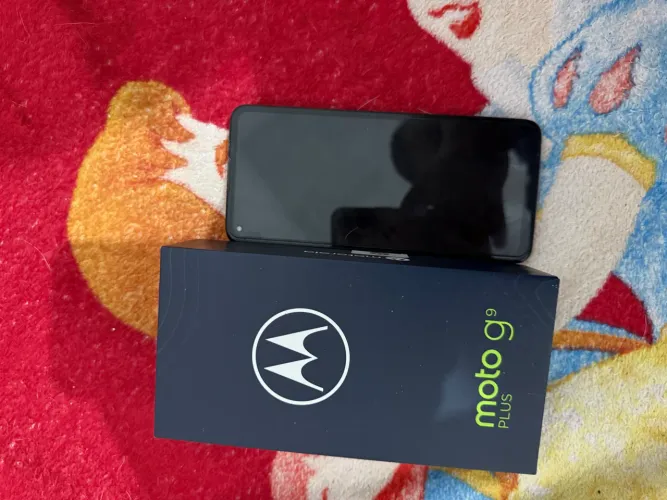 G9 Plus zerado com caixa (sem marcas de uso)