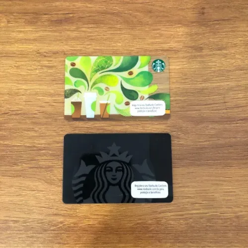 Cartões Starbucks RAROS