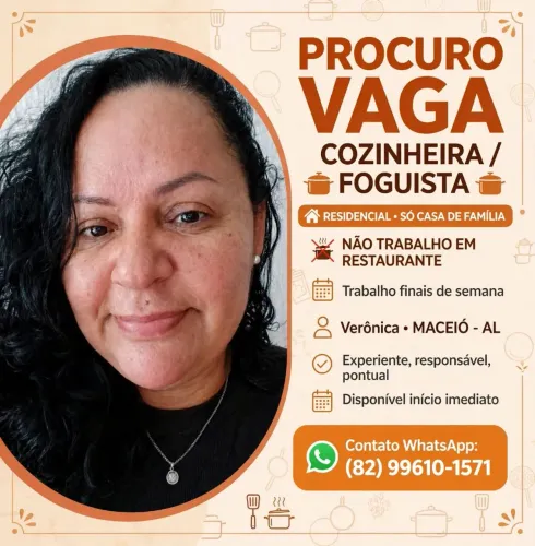 Cozinheira/folguista