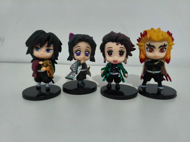 Kit 04 Action figures Kimetsu no Yaiba Hachiras
