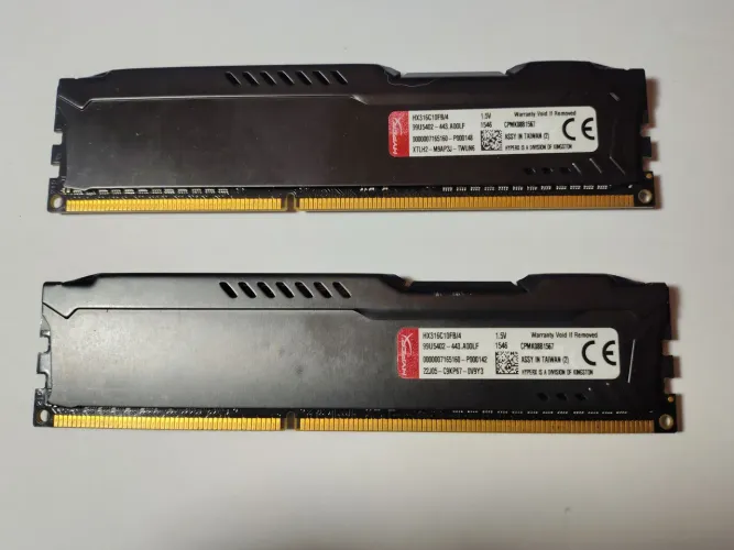 KIT RAM DDR3 8GB (2x4GB) HyperX Fury 1600MHz