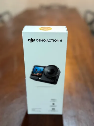 Câmera DJI Osmo Action 6 Combo Adventure Lacrada BR Nacional