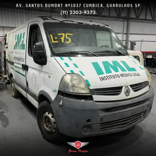 renault master 2013 - sucata retirada de peças