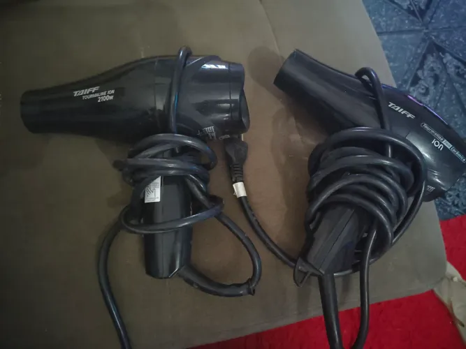 2 secadores 110w preto