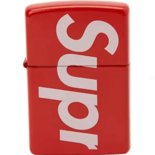 Supreme Isqueiro Logo Red