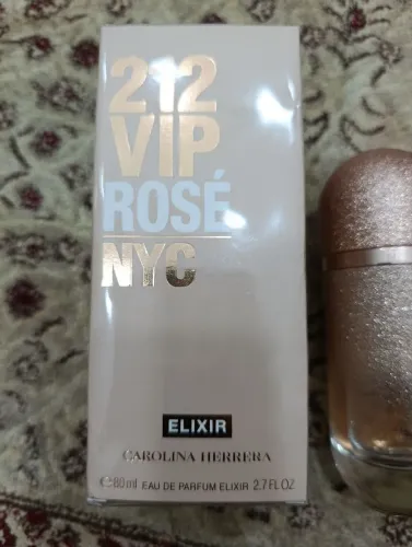 212 VIP Rosé Elixir Carolina Herrera Perfume Feminino EDP