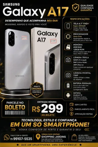 COMPRE JA SEU CELULAR LACRADO NO NOSSO BOLETO EMTRADA MINIMA DE 299$