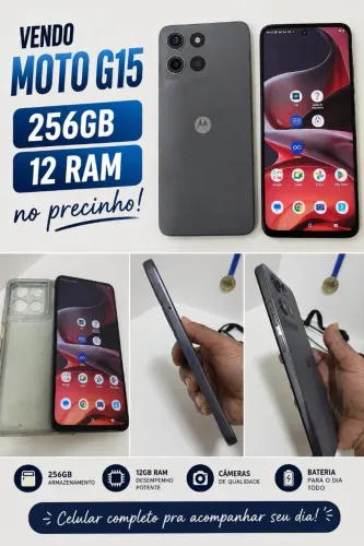 moto g15 256GB 8 RAM super conservado 