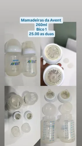 Mamadeiras da Avent e da MAM