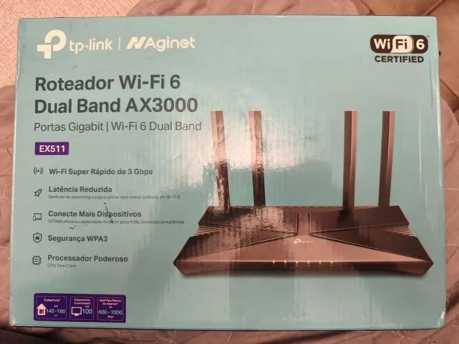 Rodeador Tp-link Dual Ax3000