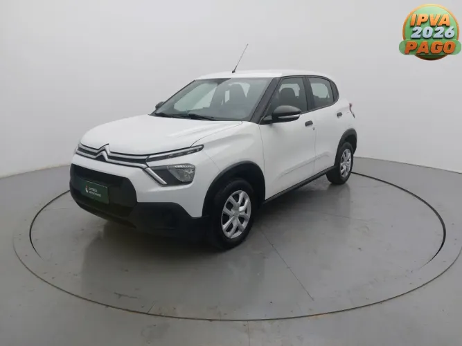 Citroen C3 Live Pack 1.0 Flex 6V 5P Mec. 2025