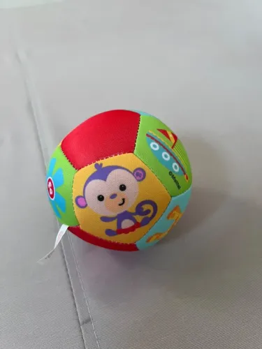 Bola Sensorial Cognitiva para Bebê com Animais