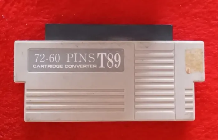 Adaptador T89 Pra Cartucho 60 Pinos Encaixar Em Console 72 Pinos