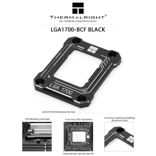 Suporte processador Thermalright INTEL LGA 1700 12th, 13th, 14th Gerações