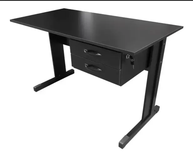 MESA ESCRITÓRIO COM GAVETAS