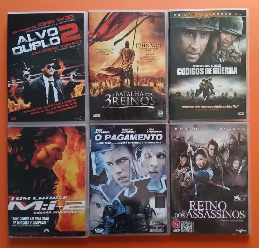 Dvd John Woo - 6 Filmes