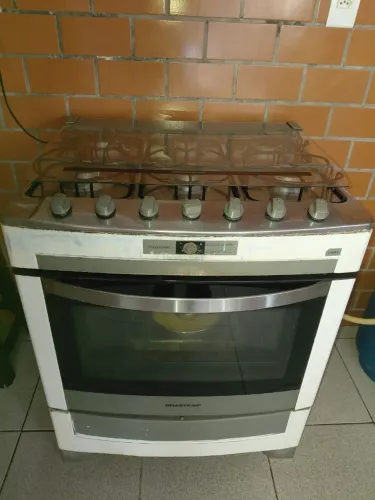 Fogão 6 bocas automático 