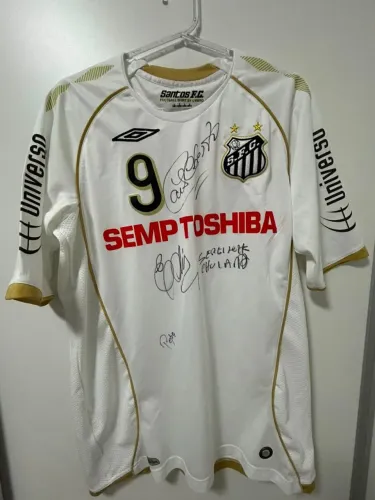 Camisa Santos 2008 Umbro - (G - 75cm x 50cm)