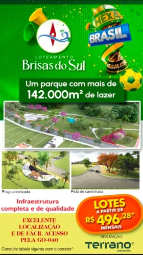 Loteamento brisas do Sul GO 040