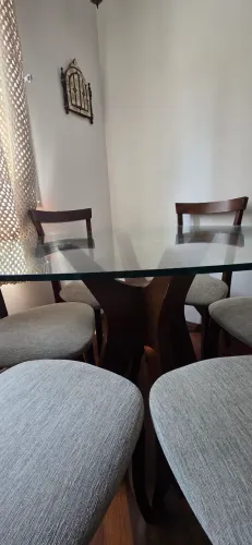 Mesa jantar 6 cadeiras