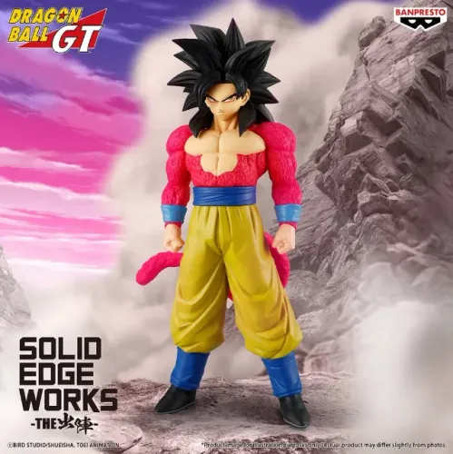 Figure Goku SSJ4 Solid Edge Works - Dragon Ball GT - Banpresto
