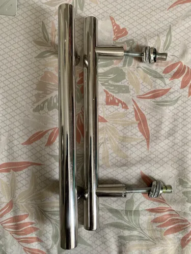 Puxador cromado 