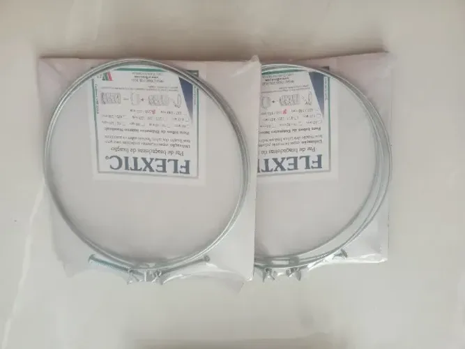Par de braçadeira de fixação Flextic 150 / 155 mm