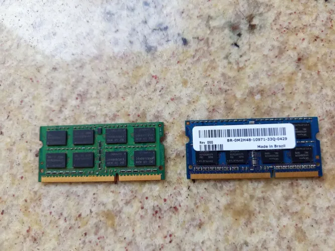 2 memória ddr3 de notebook