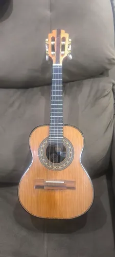 Cavaquinho madeira maciça, cedro luxo, MJ Luthier.