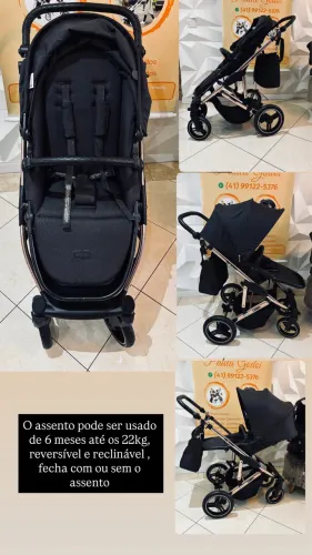 Trio ABC DESIGN COMO4 Diamond rose com isofix