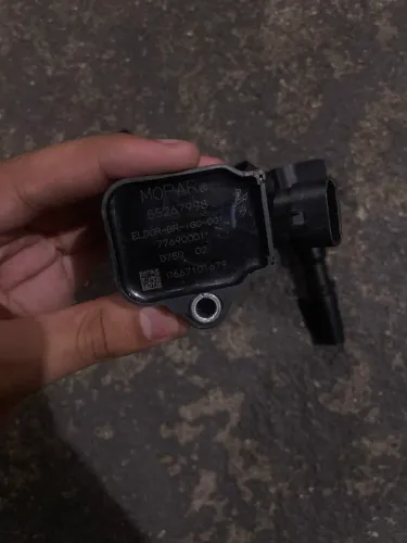 Bobina original motores 1.0 de 3 cilindros da Fiat (como Uno, Mobi, Argo).