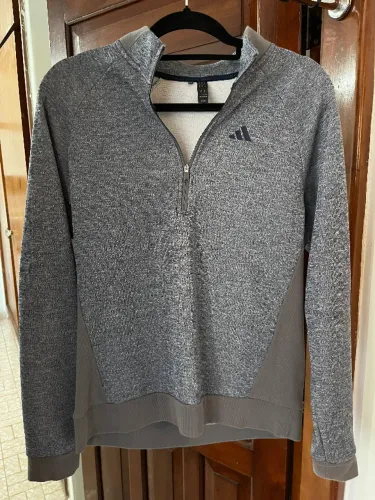 pulôver adidas cinza p