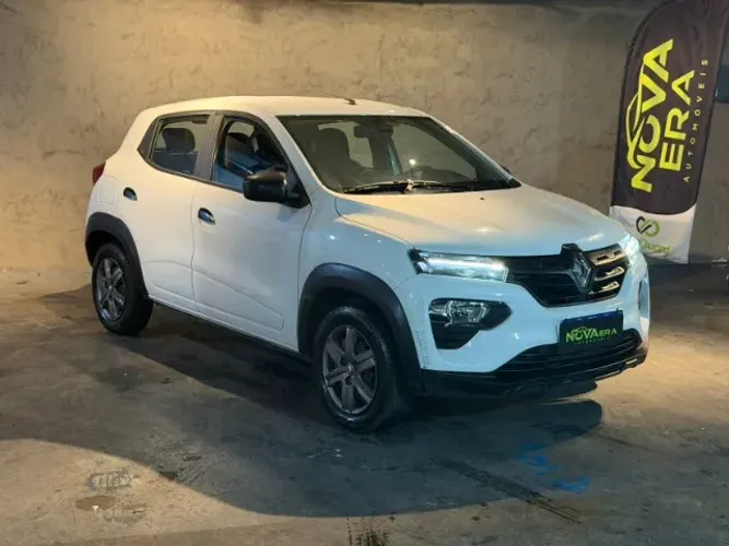Renault Kwid 1.0 Zen Flex 2024 Completo - Único Dono - 27.000 Km - Garantia de Fábrica!
